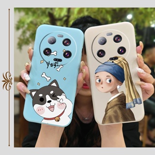 cute phone case Phone Case For Xiaomi 13 Ultra Solid color Liquid silicone shell Simplicity Skin feel silicone Anti-fall cat