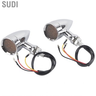 Sudi Autocycle Accessories  Motorcycle  Turn Signal Lamp 12V 10mm Light Plated  Universal