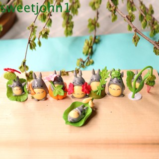 Sweetjohn โมเดลการ์ตูนญี่ปุ่น My Meighbor Totoro สําหรับตกแต่งสวน