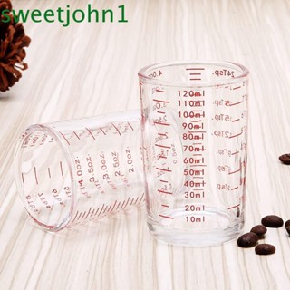 Sweetjohn Jigger Espresso พร้อมสเกลทนความร้อน อุปกรณ์เสริม สําหรับช็อตแก้ว