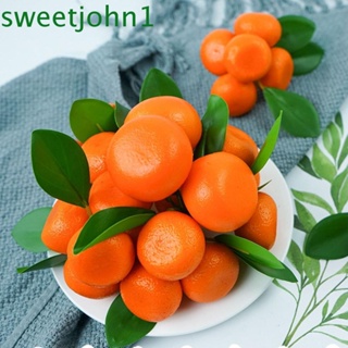 Sweetjohn ผลไม้ประดิษฐ์ เหมือนจริง 3-6 กิ่ง สําหรับตกแต่งบ้าน ปาร์ตี้ 1 ชิ้น