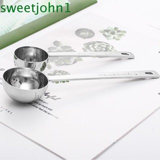 Sweetjohn ช้อนตวง สเตนเลส โลหะ แบบหนา อเนกประสงค์