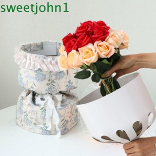 Sweetjohn กระดาษคราฟท์ ทรงกลม กันน้ํา 10 ชิ้น