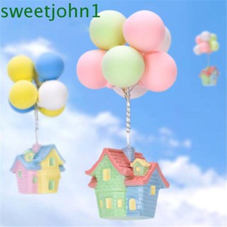 Sweetjohn โมเดลลูกโป่งจิ๋ว งานฝีมือ สําหรับตกแต่งบ้านตุ๊กตา สวน DIY