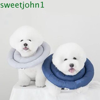 Sweetjohn ปลอกคอ ทรงกรวย ป้องกันการกัด สําหรับสัตว์เลี้ยง สุนัข แมว