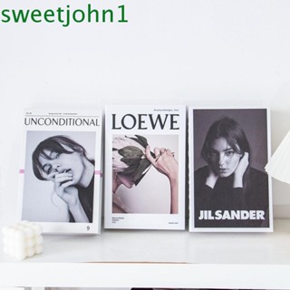 Sweetjohn หนังสือจําลอง โมเดลแฟชั่น สไตล์โมเดิร์น