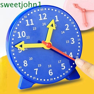 Sweetjohn นาฬิกาดิจิทัล ทรงกลม ของเล่นเสริมการเรียนรู้ สําหรับเด็กก่อนวัยเรียน