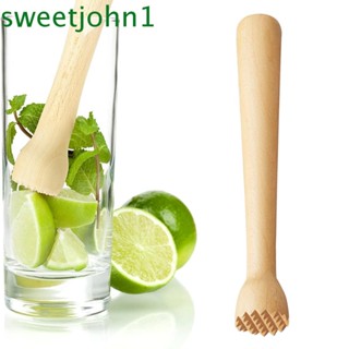 Sweetjohn โคลนกระเทียม อะโวคาโด สมุนไพร ผลไม้ เครื่องมือผสมไม้ Mojito Masher