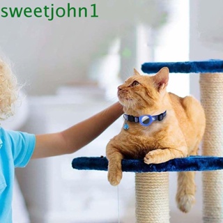 Sweetjohn ปลอกคอสะท้อนแสง ป้องกันการสูญหาย อุปกรณ์เสริม สําหรับสัตว์เลี้ยง สุนัข แมว