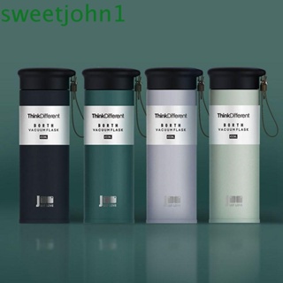 Sweetjohn กระติกน้ําร้อน สเตนเลส แบบพกพา สําหรับกาแฟ ชา กาแฟ