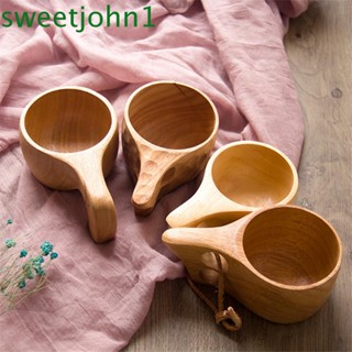 Sweetjohn แก้วกาแฟธรรมชาติ พร้อมหูจับ