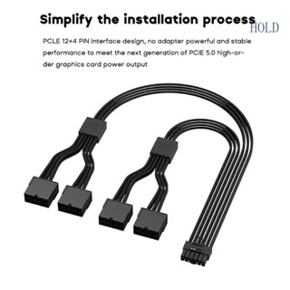 Ace การ์ดจอ 12+4Pin 12VHPWR เป็นการ์ดจอ PCi-E GPU 8Pin 4x8pin PCIE 5 0 RTX3090Ti 4 ชิ้น