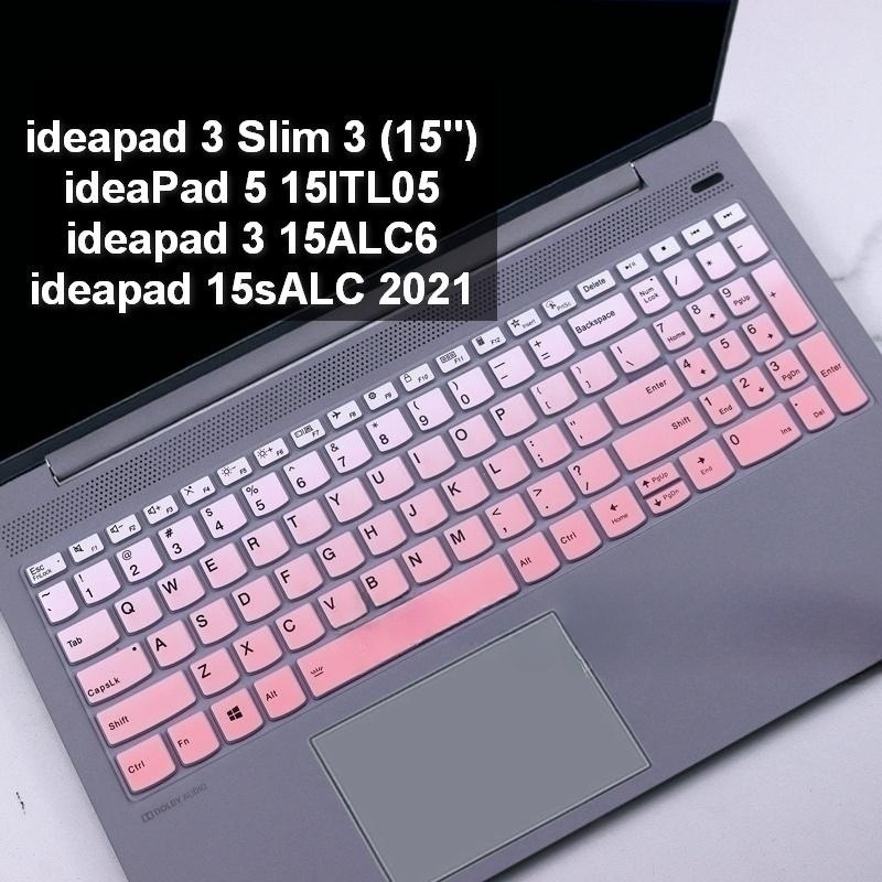 ฟิล์มป้องกันคีย์บอร์ด แบบนิ่ม สําหรับแล็ปท็อป Lenovo ideapad 3 Slim 3 15 นิ้ว ideapad 5 Slim 5 15ITL05 ideapad 3 15ALC6 ideapad 15sALC 2021 15.6 นิ้ว Air15 ideapad Slim 1i