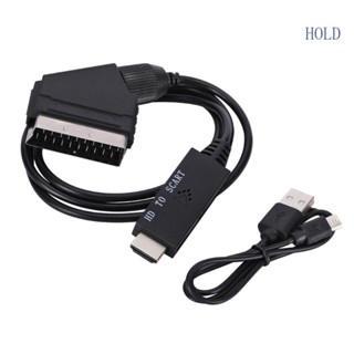 อะแดปเตอร์แปลงสัญญาณ ACE เป็น SCART PAL NTSC SCART Output Micro USB