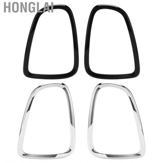 Honglai Auto 2 Pcs Tail Light Cover Trim Rear Lamps Frame Rings Bezel  Guard fit for Mini Cooper R56 R57 R58 R59 2007-2014