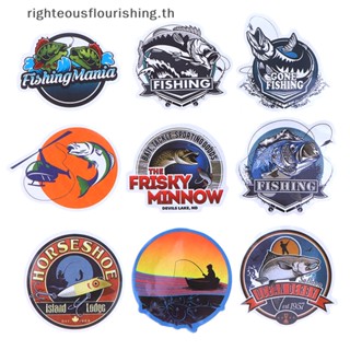 Righteousflourishs.th สติกเกอร์ติดตู้เย็น แล็ปท็อป สเก็ตบอร์ด รถยนต์ DIY 50 100 ชิ้น