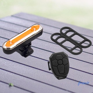 ไฟท้ายจักรยานเสือภูเขา แบบไร้สาย ชาร์จ USB พร้อมรีโมตคอนโทรล