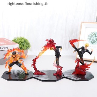 Righteousflourishs.th ใหม่ โมเดลฟิกเกอร์ Pvc อนิเมะ Monkey·D·Luffy Roronoa Ace ของเล่น ของสะสม สําหรับเด็ก