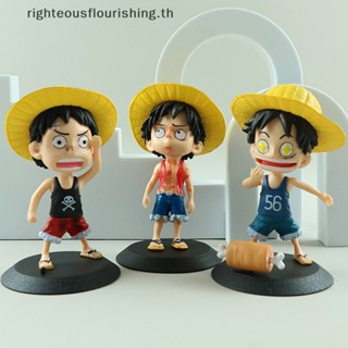 Righteousflourishs.th โมเดลฟิกเกอร์ อนิเมะ One Piece Luffy Ros Luffy Monkey D Luffy คลาสสิก ขนาด 13 ซม. ของเล่นสําหรับเด็ก ของขวัญคริสต์มาส