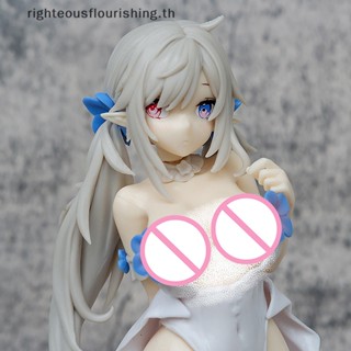 Righteousflourishs.th ใหม่ โมเดลฟิกเกอร์ PVC อนิเมะผู้หญิงเซ็กซี่ Bfull FOTS JAPAN Pure White Elf Hentai 24 ซม. สําหรับผู้ใหญ่