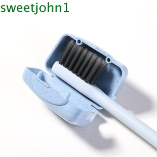 Sweetjohn ฝาครอบหัวแปรงสีฟัน กันฝุ่น สําหรับเดินป่า ท่องเที่ยว