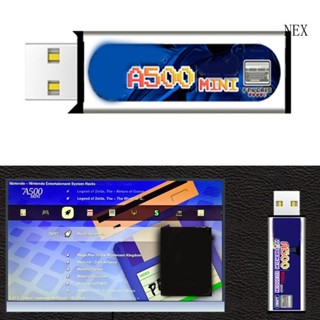 Nex เกมอาร์เคดสไตล์ พร้อมการ์ดขยายเกม A500 MINI USB