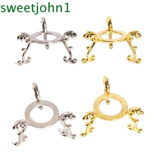 Sweetjohn ฐานวางไข่คริสตัลบอล โลหะ สําหรับตกแต่งบ้าน