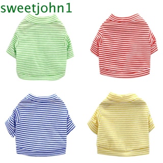 Sweetjohn เสื้อแจ็กเก็ต ระบายอากาศ ให้ความอบอุ่น ฤดูใบไม้ร่วง ฤดูหนาว สําหรับสัตว์เลี้ยง สุนัข แมว ขนาดเล็ก