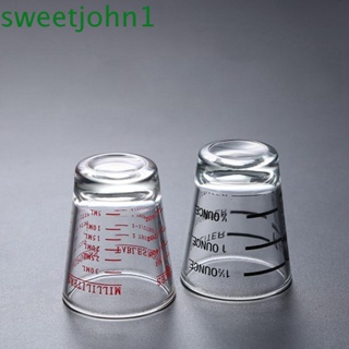 Sweetjohn Jigger Espresso แก้วช็อต ทนความร้อน อุปกรณ์เสริม สําหรับบาร์