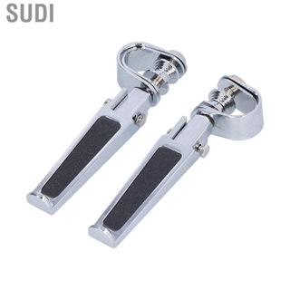 Sudi Highway Footpegs  Motorcycle Rust Proof Easy To Install High Strength for Round  Frame Or Engine Guard 1 Inch 1-1/4 Inches Guards/Tubes