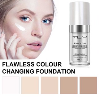 Daily Flawness Long-Lasting Liquid Colour Changing Base Face Foundation 30ml