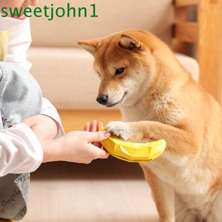 Sweetjohn ของเล่นเคี้ยว ใส่อาหาร ผลไม้ กันการกัด กันรั่ว สําหรับสัตว์เลี้ยง สุนัข