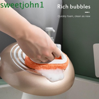 Sweetjohn ฟองน้ําเมลามีน สําหรับทําความสะอาดจาน ห้องน้ํา ห้องครัว DIY