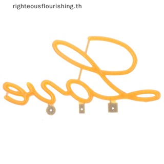 Righteousflourishs.th ใหม่ หลอดไฟไดโอด LED 3V ยืดหยุ่น ลายตัวอักษร LOVE สําหรับตกแต่งงานปาร์ตี้ งานแต่งงาน