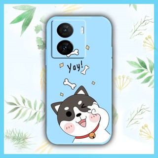 protective case Simplicity Phone Case For VIVO IQOO Z7X Liquid silicone shell Cartoon Skin-friendly feel soft shell