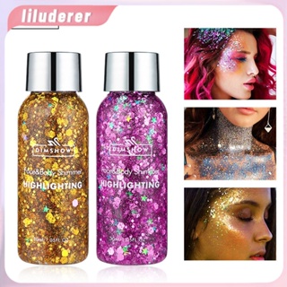 Dimshow Sequin Gel Performance Nightclub Stage Makeup Sequin Body And Face Gel จำหน่าย HO