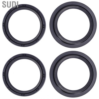 Sudi Motorcycle Parts  Front Shock Absorber Oil Seal 2PCS Rubber  Anticorrosion for