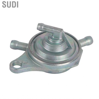 Sudi car oil catch tank gasoline Fuel Petcock Tap Valve 3‑Way Self‑Priming Switch Aluminum Alloy Replacement for GY6 50cc