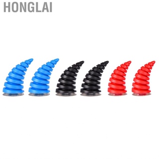 Honglai Cycling Devil Horns  Universal Easy Installation Motorcycle  Horn Decorative for Bicycle