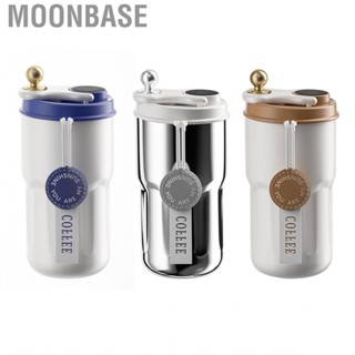 Moonbase Insulated Tumbler Cup  Portable Coffee Mug Pure  for Ice Drinks