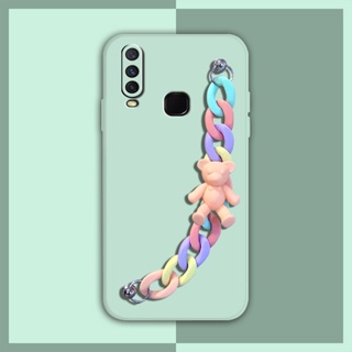 Skin-friendly feel Liquid silicone shell Phone Case For VIVO Y17/Y3/Y15/Y12/U3X/V1901A Skin feel silicone Nordic style