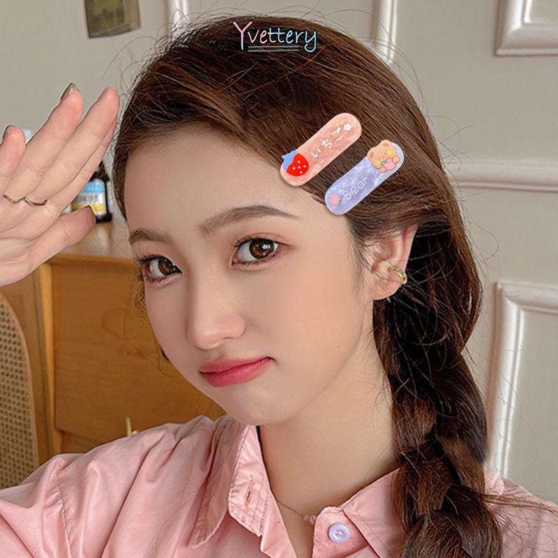 Y❤️พร้อมส่ง-กิ๊บติดผมเล็กน่ารักๆการ์ตูนเด็กผู้หญิงไปโรงเรียนเกาหลีเครื่องประดับผม-เก็บเงินปลายทาง