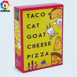 Taco Cat Goat Cheese Pizza Card Game