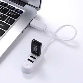 Kamembetbg ฮับแยกขยาย USB 2.0 3 พอร์ต ความเร็วสูง สําหรับคอมพิวเตอร์ แล็ปท็อป