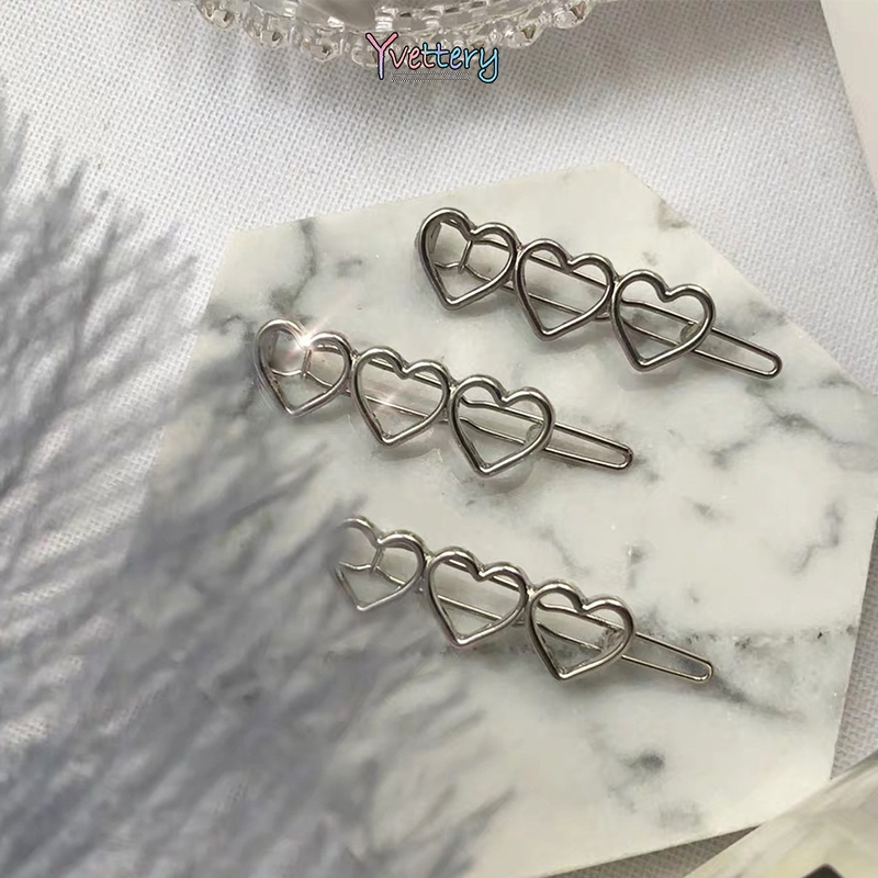 Y❤️พร้อมส่ง-กิ๊บติดผมรูปดาว น่ารัก สไตล์ เกาหลีสี เงินขายยกแพ็คผู้หญิงไปโรงเรียน-เก็บเงินปลายทาง - รูปที่ 2