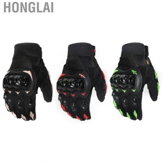 Honglai Motorcycle  Hard Knuckle Powersports Racing Full Finger  Slip for Outdoor Sports