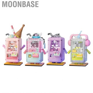 Moonbase Doll Machine Building Blocks  Mini Parent Child Interaction Cultivate Children Concentration for Holiday Gift