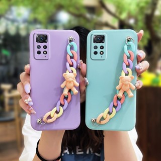 Solid color Anti-fall Phone Case For Redmi Note11 Pro 5G-4G Global/Note11E Pro 5G Lens package Back Cover