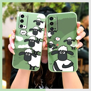 Skin-friendly feel Anti-fall Phone Case For Samsung Galaxy S20FE/S20 Fan Edition/S20 Lite cat Simplicity soft shell