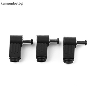 Kamembetbg ปลั๊กแจ็คตัวผู้ DC 90 องศา 5.5x2.1 มม. 2.5 มม. 2 ชิ้น